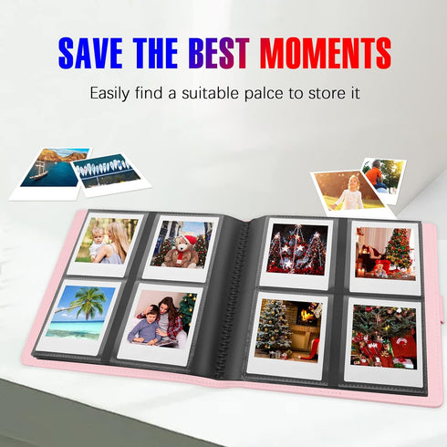 288 Pockets Photo Album for Fujifilm Instax Square SQ1 SQ6 SQ10 SQ20 Instant Camera, Fujifilm Instax SP-3 Mobile Printer, Extra Large Picture Albu...