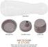 Pancake Batter Dispenser Pen, Easy Squeeze Bottle Baking Drip Proof Silicone Nozzle and Measurement Marker Plastic Condiment Bottles Pancakes, Waf...