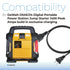ANTOBLE Jump Starter Power Cord Compatible with DeWalt DXAEJ14 1400 Peak Amp Car Battery Charger Jump Starter DXAEPS2 Professional Power Station A...