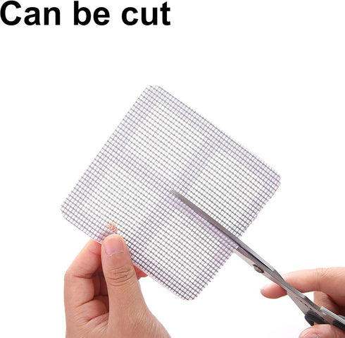 Window Screen Repair Patches, Screen Door Repair Kit for Window Screen and Screen Door Tears Holes, 10 Patches, 4"x 4"(10cm x 10cm)...