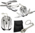 Multifunctional Stainless Steel Pliers & Mini Wrench Tool Set - Compact 5-in-1 Multipurpose Pliers & Wrench Set with Sheath - Tool Kit for Camping...