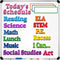 16 Pcs Classroom Schedule Magnets Reusable Today's Schedules Magnetic Course Labels with Dry Erase Blank Magnetic Labels for Bulletin Board Whiteb...