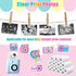 12 Rolls Instant Print Camera for Kids Refill Print Paper - Hikkon Thermal Print Paper Rolls Photo Print HD Printing for Most Kids Instant Camera ...