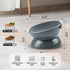 Elevated Cat Bowl, Ceramic Tilted Cat Food Bowl, Anti Vomiting, Stress Free on Neck and Spine, Spill-Proof, Anti-Tipping, Dishwasher Safe, Raised ...