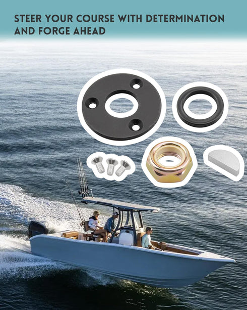 HP6032 Helm Seal Kit, Fit for Seastar HH5271 HH5272 HH5273 HH5261 HH5262 Fit for Baystar HH4514 HH4314 HH4513 Hydraulic Helm Seal Service Kit...