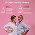 Athena Menstrual Cups 2 Pack - Large and Small Set - The Original Softer Reusable Period Cups for Women – for Light to Heavy Flow – No Shift Menst...