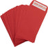JAM PAPER #5.5 Coin Business Envelopes with Peel and Seal Closure - 3 1/8 x 5 1/2 - Red - 25/Pack...
