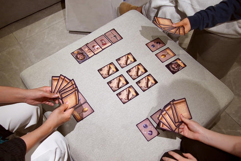 A&B GAMES Portable Medieval Strategy Card Game: Team vs. Team Fun for 5-10 Adult Players – Perfect for Showcasing Your Skills at Parties...