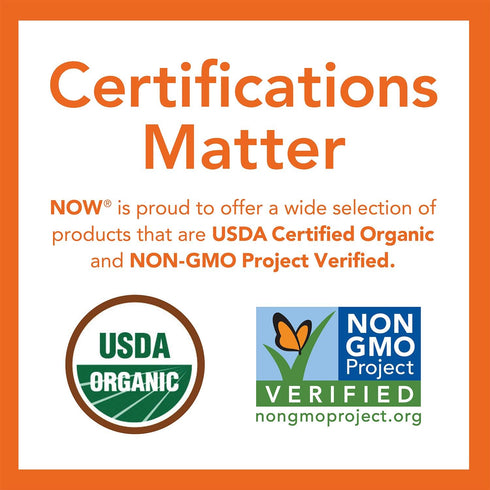 NOW Supplements, Acacia Pure Powder, Certified Organic, Highly Soluble, Mixes Easily, Intestinal Health*, 12-Ounce...