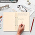 senya Spiral Notebook Ruled 2 Pcs, White Horse Journals for Study and Notes 60 Pages with Durable Hardcover...