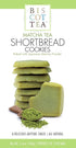 BISCOTTEA Matcha Green Tea Shortbread Cookies (8 Cookies)...