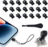 20 Pcs iPhone Port Charger Cover, Lightning Dust Plugs for iPhone 14 Pro Max/13/12/11/XS/XR/8/7/iPad/AirPods Pro, Charging Port Protectors with Cl...