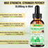 1000mg Irish Sea Moss Drops Black Seeds Oil, Bladderwrack, Burdock Root, Vitamin C and Zinc, 98 Essential Minerals Seamoss Supplement for Immune, ...