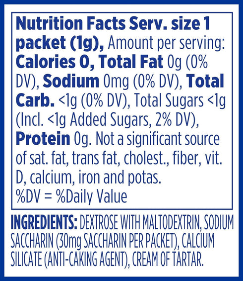 EQUAL Pink Zero Calorie Sweetener, Saccharin Sugar Substitute, Zero Calorie Sweetener Packets, Sugar Alternative, 100 Ct (Pack of 1)...