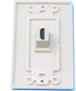 RiteAV 1 HDMI Port Female-Female Wall Plate Decorative Ivory...
