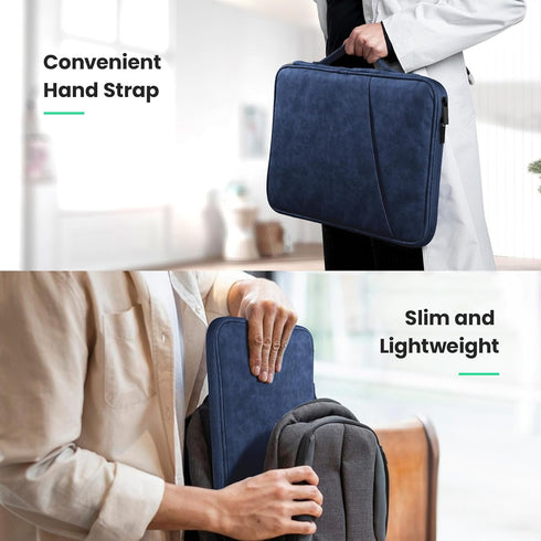 DTTO 9-11 Inch Tablet Sleeve Bag for New 11-in iPad Air M2/iPad Pro M4, 10.9" iPad 10th Gen & iPad Air 5/4th, 10.2" iPad 9/8/7th, 11" Galaxy Tab A...