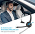 Wireless Headphones, Pro Trucker Headset, Wireless Over Head Earpiece, On Ear Car Headphones with Microphone for Truck Driver, Phones, Skype, Call...