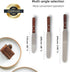 Straight Icing Spatula Stainless Steel Baking Set of 6", 8" & 10" Wooden Handle Cake Decorating Frosting Spatulas...