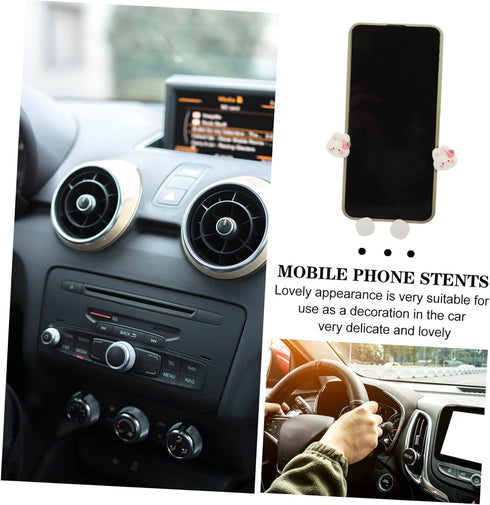 Rabbit Stand Smartphone Stand Vent Car Phone Holder Car Trim Magnetic Phone Holder Phone Holder for Car Vent Car Vent Phone Grips Phone Holder for...