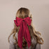 Hair Bows for Women Satin Silk Hair Bow Hair Ribbons Oversized Long Tail Bow Hair Clips Large Hair Ribbon Barrettes Metal Clips Bowknot Cute Girls...