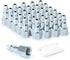 GASHER 1/4-Inch NPT Female Industrial Air Plug, Pneumatic Plugs 300PSI (30-Pack)...