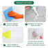 3 Pcs Wall Mending Agent Wall Repair Cream,Safe Mend Wall Repair Kit, Drywall Repair Kit with 3 Scraper,Quick Easy Solution to Fill The Holes and ...