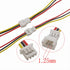 Micro Jst 1.25 Wire Connectors, 20Pairs/40pcs 1.25mm 3 Pin Jst Male and Female Connector Plug with Wires Cables Kit for LED Light 100mm...