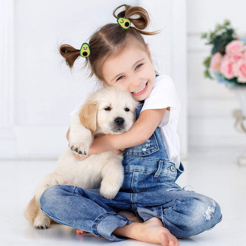 WillingTee 120pcs (60 pairs) Mix Colors Girl's Elastic Hair Ties Soft Rubber Bands Hair Bands Holders Pigtails Hair Accessories for Girls Infants ...