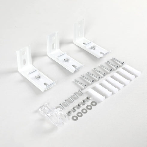 Homebox Zebra Roller Window Blinds Mount Hardware Bracket and Installation Accessories for Inside and Outside Mount...