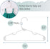 Mr. Pen Plastic Kids Hangers - 10 Pack, Ideal for Nursery & Closet, Small Size...