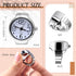 10 Pcs Finger Watches Set Adjustable Ring Watch for Women and Men Creative Elastic Round Quartz Finger Ring Watches...