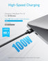 Anker USB C Cable 100W 10ft, USB C to USB C Cable USB 2.0, Type C Charging Cable Fast Charge, Compatible with iPhone 15/15 pro, MacBook, iPad, Sam...