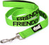 FRIENDLY Green Color Coded 2 4 6 Foot Padded Dog Leash (Known As Friendly) PREVENTS Accidents By Warning Others of Your Dog in Advance (Standard L...