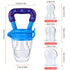 Baby Food Feeder 3 Pack Silicone Fruit Pacifier Teething Reusable Pouches Pacifier Blue by Mluchee(S,M,L)...