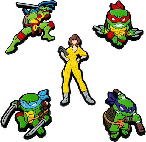 16 PCS Different Cartoon Shoe crock Charms Boys and Girls Shoes Decoration Charms Croc Accessories for Party Gifts...