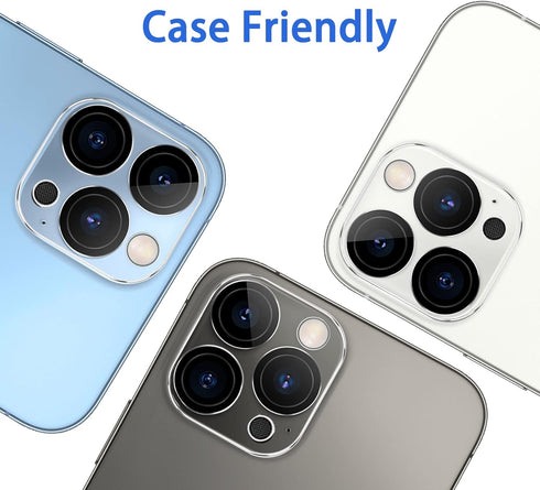 ?3 Pack?Dengduoduo Tempered Glass Camera Lens Protector for iPhone 13 Pro 6.1" & iPhone 13 Pro Max 6.7", Ultra HD, 9H Hardness, Anti-Scratch, Case...