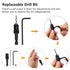 MulWark 82° Countersink Drill Bit Set incl. 5pcs Free Replaceable HSS Drill Bits for Wood?3/8" Quick-Change -Chamfered Adjustable Drilling Tool Ki...