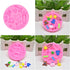 Rainmae 6Pcs Cute Baby Silicone Fondant Cake Mold Baby Birthday Party Kitchen Baking Mold Cake Decorating Moulds Modeling Tools Baby Shower Gender...