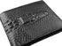 Crocodile Alligator Head Real Leather Men Bifold Slim Coin bill Wallet Purse...