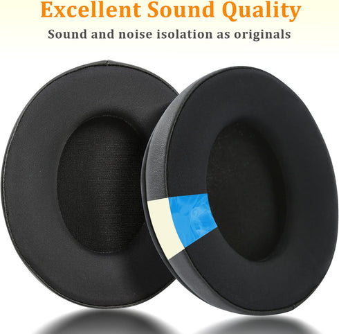 WH-CH710N/WH-CH700N Replacement Ear Pads Cooling Gel WH-XB900N Earpads Upgrade Ear Cushions Parts Accessories Compatible with Sony WH-CH710N/WH-CH...