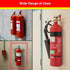 Universal Fire Extinguisher Bracket, Fire Extinguisher Mounts & Brackets up to 40 lbs, Suitable for Big and Small Fire Extinguisher Cabinet, Holde...