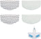 Steam Mop Pads for Bissell PowerFresh 1940 1806 Replacement Parts, 4 Pack...