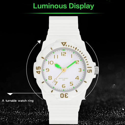 Women's Wrist Watches Nurse Watch for Women Girls Waterproof Analog Quartz Design Minimalist Simple Sports Luminous Nursing Watch Gifts for Ladies...