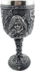 Ebros Celestial Celtic Triple Goddess Maiden Mother Crone Pagan Wiccan Wine Drink Goblet Chalice Figurine Wicca Occult Decor Home Kitchen And Dini...