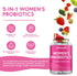 Women’s Probiotics, 100 Billion CFU, 18 Strains, Prebiotics, Cranberry, VB6 & VC, Mood, Vaginal & Urinary Tract Health, Shelf Stable, 60 Delayed R...