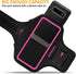 Armband for Samsung Galaxy S25+/S24+/S23+/S22+/S20+/S10+/S9+/S8+, Running Exercise Gym Bag with Key Holder and Card Slot (Pink)...