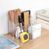 Yesesion Clear Pen Holder, Pen Organizer for Desk, Pencil Cup for Home Office, School Supplies, Art Stationery, Desktop Storage and Accessorizes f...
