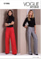 Vogue Misses' Low Rise Wide Leg Pants Sewing Pattern Packet, Sizes 16-18-20-22-24, Multicolor...
