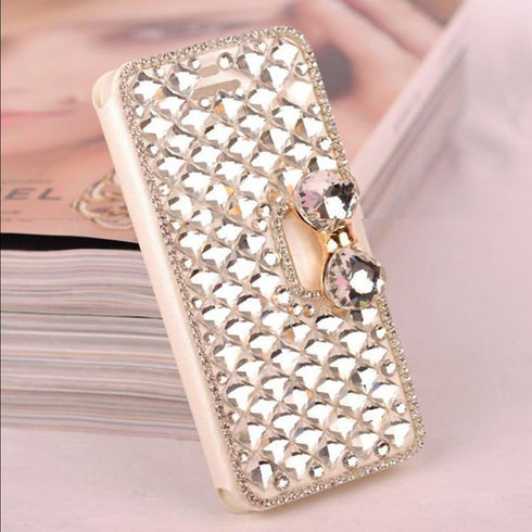 for Samsung Galaxy S10 Plus Wallet Case, Cute Shiny Luxury Bling Glitter Bowknot Crystal Diamond Rhinestone Wallet Flip Stand Case Kickstand Prote...