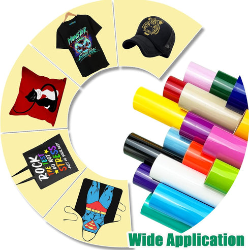 3D Puff HTV, 10inch x 3.3feet 3D Puff Heat Transfer Vinyl Roll, Light Purple 3D Puff Iron On Vinyl for DIY T-Shirt Clothes Bag Pillow Textile Fabr...